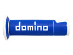 Domino A450 Road/Race Grips - Blue/White