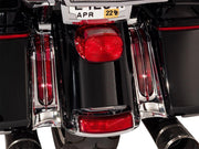Ciro Filler Panel Lights For Harley Davidson FLH 1868 ABS 2021 Rear Red - Chrome