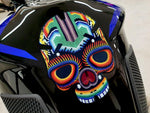 Onedesign Resin/Soft Touch Tank Pad Skull - Multi