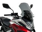 WRS Windscreen For Honda NC 750 X ABS 2021-2024 45 cm (17-3/4") - Dark Smoke