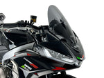 WRS Windscreen For Aprilia Tuono 660 ABS 2021-2024 38.5 cm (15-1/4") - Dark Smoke