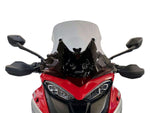 WRS Windscreen For Ducati MultiStrada V4 1200 ABS 2022-2025 52 cm (20-1/2") - Dark Smoke