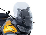 WRS Windscreen Touring Stelvio For Moto Guzzi STELVIO 1000 ABS 2024-2025 48 cm (18-7/8") - Clear