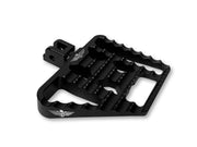 Heinz Bikes Mini Floorboard Foot Pegs For Harley Davidson FLS 1690 2012-2015 Fit Front Or Rear - Black