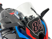 WRS Windscreen For BMW M 1000 RR ABS 2023-2024 21.5 cm (8-1/2") - Clear