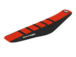Blackbird Zebra Seat Cover For Beta RR 125 2018-2019 - Black/Red