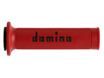 Domino A010 Grips - Black/Red