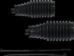 Moose Racing Rack Replacement Boots Kit For Polaris General XP 1000 4x4 2020-2026 - Black