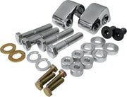 LA Choppers Rear Lowering Kit For Harley Davidson FLHR 1450 2002-2006 Rear Lowers 25.40 mm (1.00") - Chrome