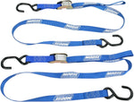 Moose Racing Heavy Duty Tie Down Straps Set (183cm) - Blue
