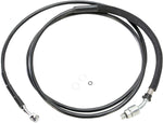 Drag Specialties Stainless Steel Hydraulic Clutch Hose For Harley Davidson FLHRSE5 1800 2013 198.5 cm - Vinyl-Coat Black