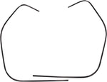 101 Octane Leg Shield Edge Trim For Vespa GT 125 L 2003-2006 - Black