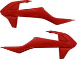 UFO Radiator Scoops For Gas Gas MC65 2021-2023 - Red