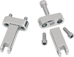 Drag Specialties Passenger Foot Peg Mount Kit For Harley Davidson FLHR 1340 1994-1998 - Chrome