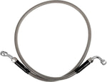 Moose Racing Stainless Steel Braided Brake Hose For Beta EVO 125 2009-2024 Rear