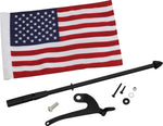 Show Chrome Flag Pole With US Flag For Can Am Spyder 1330 F3-T 2017-2023