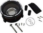 Trask Assault Charge High-Flow Air Cleaner For Harley Davidson FLHR 1584 2008 - Black/Reverse Cut