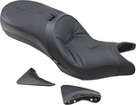 Drag Specialties Low-Profile Touring Seat For Victory Cross Country 106 2010-2015 Pillow Top - Black