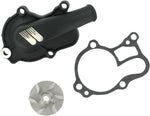 Boyesen Supercooler Water Pump Cover & Impeller Kit For Yamaha YZ250 1999-2023 - Black