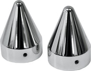 LA Choppers Axle Cap For Harley Davidson FLD 1690 2012-2013 - Chrome/Silver