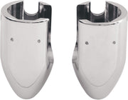 Drag Specialties Bullet Axle Cap For Harley Davidson FLHR 1584 2008 Front - Polished Chrome Silver