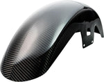 Slyfox Carbon Front Mid Length Fender For Harley Davidson FLD 1690 ABS 2014-2016 Front - Black/Carbon Fiber/Gloss
