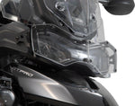 SW Motech Headlight Guard For Triumph Tiger 900 2020-2023 - Black Powder-Coated Clear