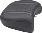 Mustang Wide Deluxe Touring Passenger Seat For Harley Davidson FLHX 1923 2024-2026 - Black/Grey