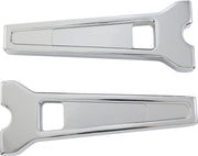 LA Choppers Performance 1" Straight Risers 20.5 cm (8") - Chrome