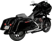 Trask 2 Into 1 Assault Exhaust System For Harley Davidson FLH 1868 2021 - Stainless Steel