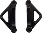 Accutronix Hot Bagger Leg Fender Spacers For Harley Davidson FLHR 1340 1994-1998 Front 1-1 4" - Black
