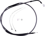 Magnum Shielding Polished KarbonFibr Clutch Cable For Harley Davidson FLH 1868 2021 167 cm (65-3 4") - Carbon Fiber Silver