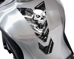 Onedesign Resin/Soft Touch Tank Pad Skull - Black/Multi