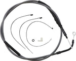 Magnum Shielding Polished KarbonFibr Clutch Cable For Harley Davidson FLH 1868 2021 192.4 cm (75-3 4") - Carbon Fiber Silver