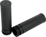 Drag Specialties Replacement OEM-Style Rubber Grips For Harley Davidson FLHR 1584 2008 - Black