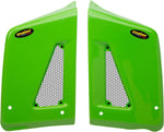 Maier Radiator Scoops For Kawasaki KLR650 1987-2003 - Green