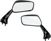Emgo GSXR Mini Mirror Set For Suzuki GSX-R 1100 1988-1998 - Black