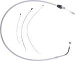 Drag Specialties Quick Connect Clutch Cable For Harley Davidson FLTRK 1868 2024 99.5 cm (39-1 4") - Chrome Silver