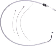 Drag Specialties Quick Connect Clutch Cable For Harley Davidson FLTRK 1868 2024 99.5 cm (39-1 4") - Chrome Silver
