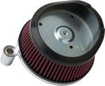 Arlen Ness Big Sucker Air Filter Kit For Harley Davidson FLHTCUL 1690 Electra Glide Ultra Classic Low 2015-2016 - Chrome