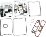 Drag Specialties Rocker Box Kit For Harley Davidson FLH 1340 1984 - Chrome
