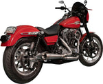 Trask Assault 2:1 Exhaust System For Harley Davidson FXR1340 1986-1994 - Raw