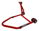 Bike Lift Adjustable Classic Single-Sided Swingarm Rear Stand - Red