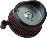 Arlen Ness Big Sucker Air Filter Kit For Harley Davidson FLHTCUL 1690 Electra Glide Ultra Classic Low 2015-2016 - Black