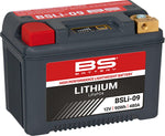 BS Battery Lithium LiFePO4 Battery For Moto Morini 9 1 2 1200 2006-2010 - Black