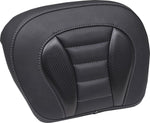 Mustang Deluxe Touring Chopped Tour Pack Sissy Bar Pad For Harley Davidson FLHX 1923 2024-2026 - Black/Grey