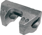 LA Choppers Handlebar Clamp Set For Harley Davidson FLHR 1340 1994-1998 1-1/2 - Raw