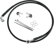 Drag Specialties Stainless Steel Brake Hose Kit For Harley Davidson FXDWG 1340 1993-1998 Front