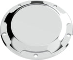 LA Choppers County Line Derby Cover For Harley Davidson FLD 1690 2012-2013 - Chrome/Silver