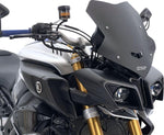 WRS Windscreen For Yamaha MT-10 ABS 2016-2021 34.5 cm (13-1/2") - Black